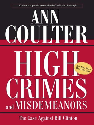 cover image of High Crimes and Misdemeanors